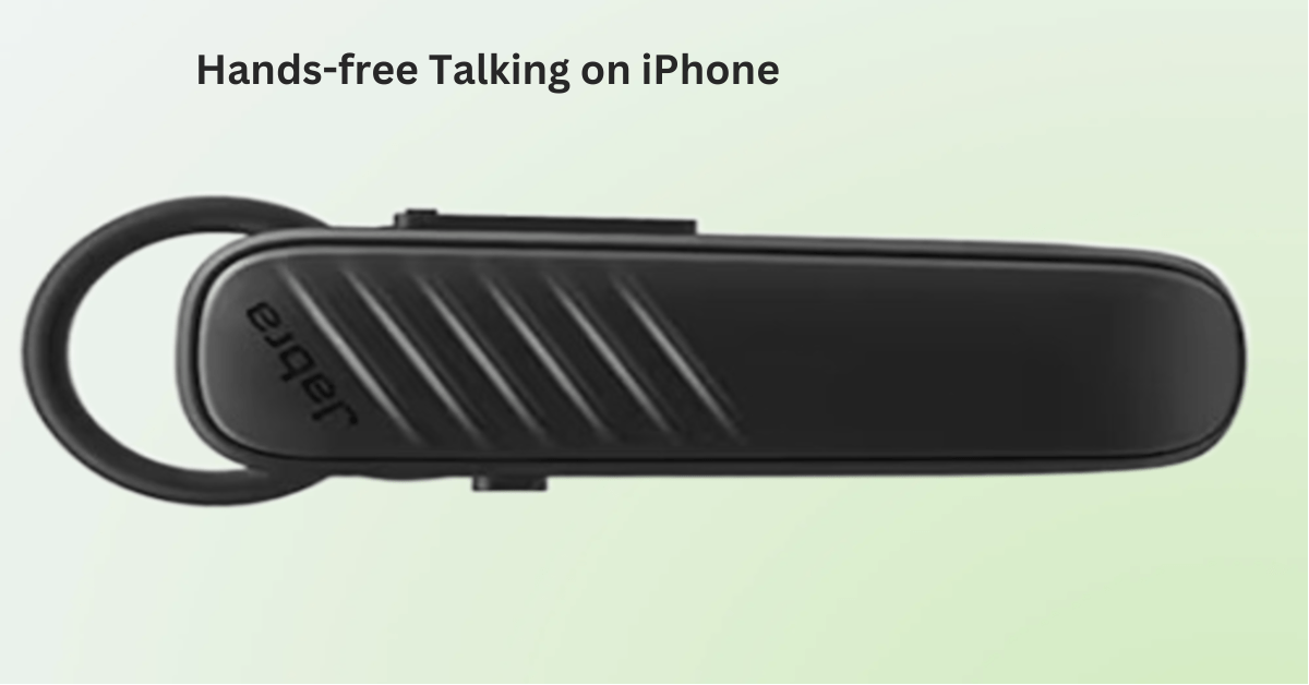 Hands-free Talking on iPhone