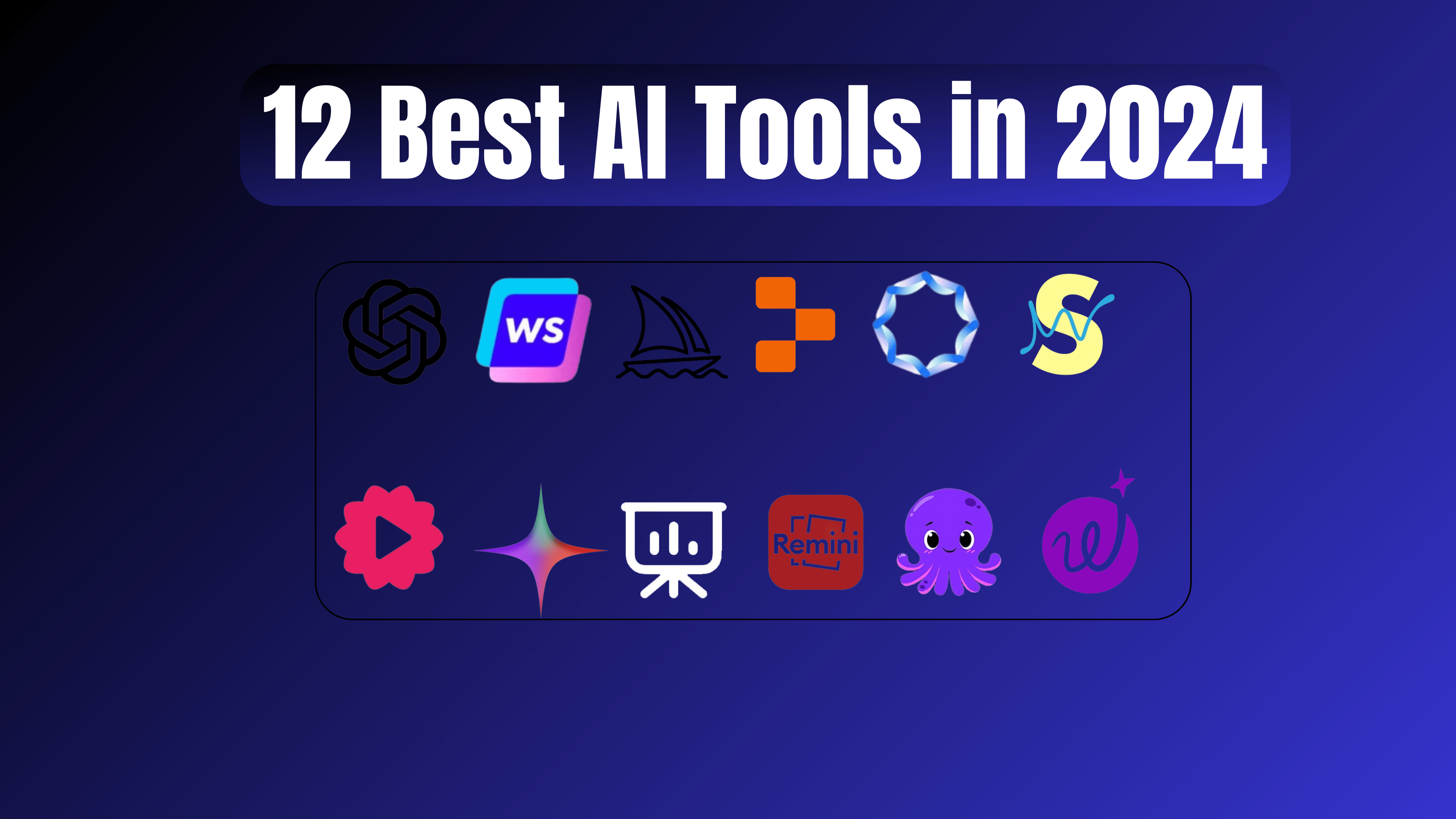 12 Best AI Tools for 100% free to make your work easier